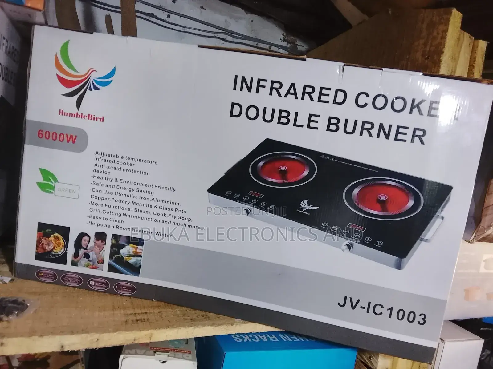 Infrared Double Cooker Hot Plate Is Available
