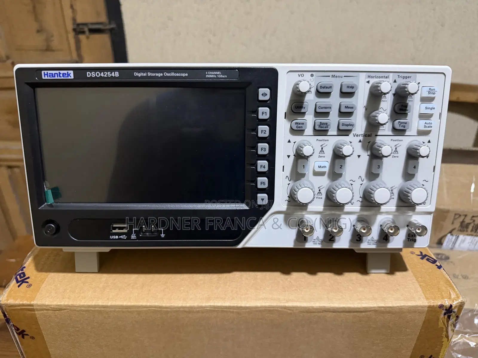 250mhz Digital Oscilloscope Four Channels