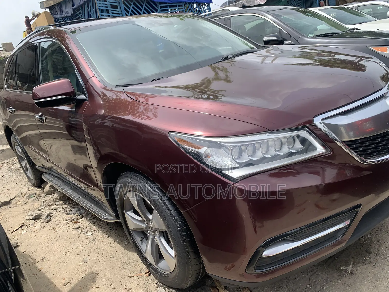 Acura MDX Technology Package 4dr SUV (3.5L 6cyl 6A) 2015 Burgundy