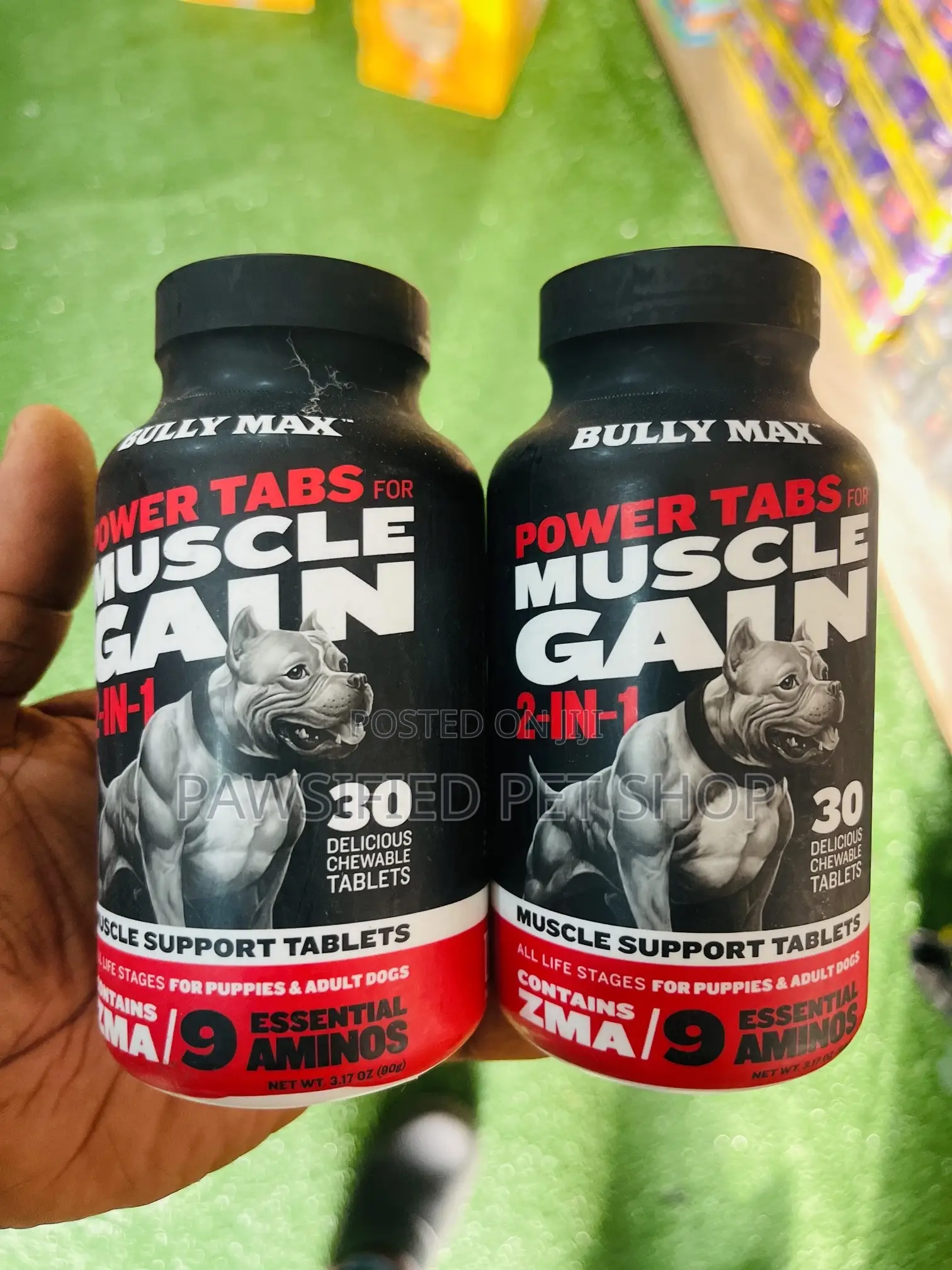 Bullymax 2 In 1 Muscle Supplement For Dogs