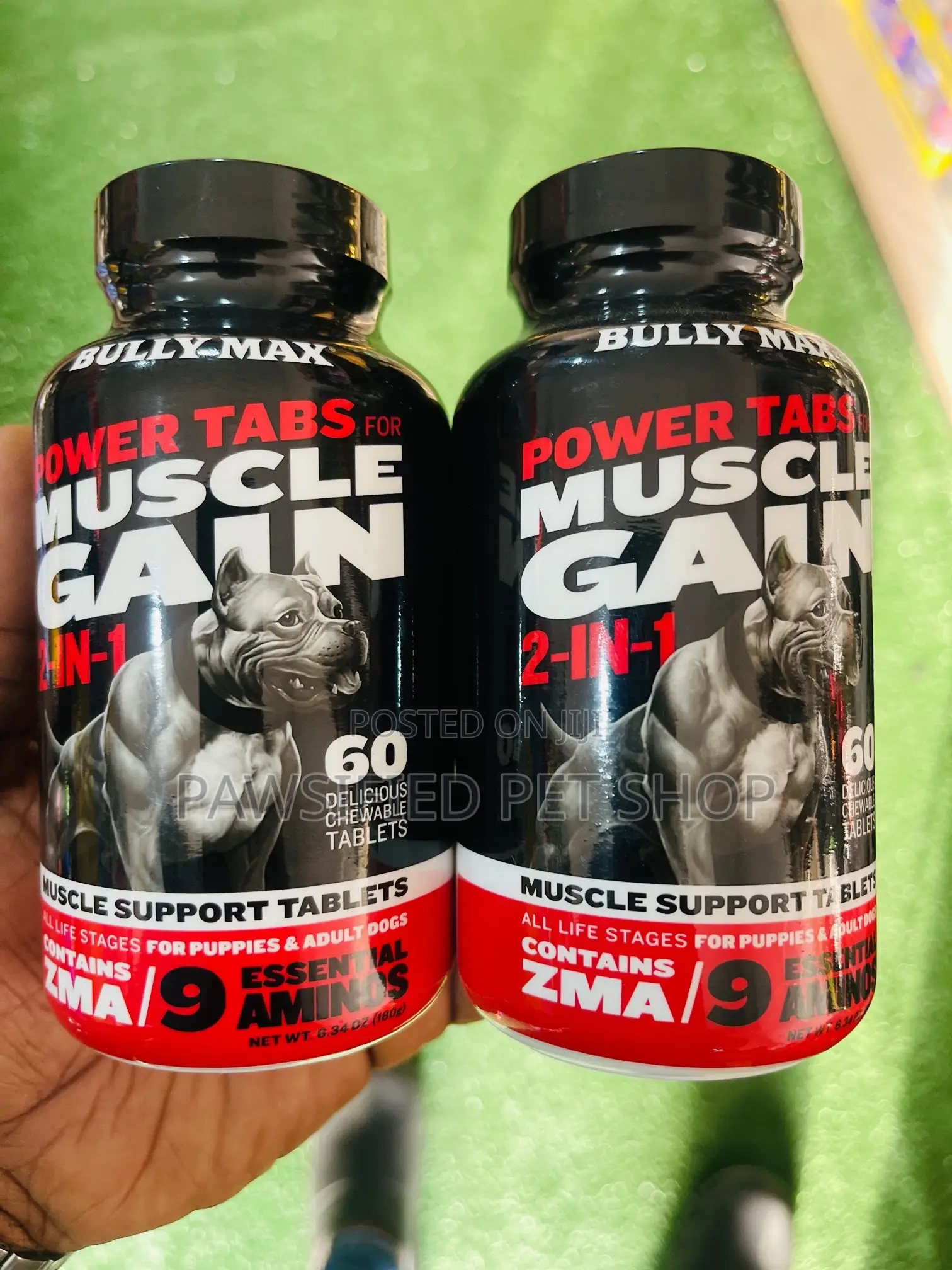 Bullymax 2 In 1 Muscle Supplement For Dogs