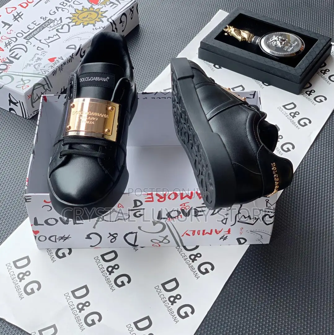 Dolce Gabbana Quality Luxury Men Shoe