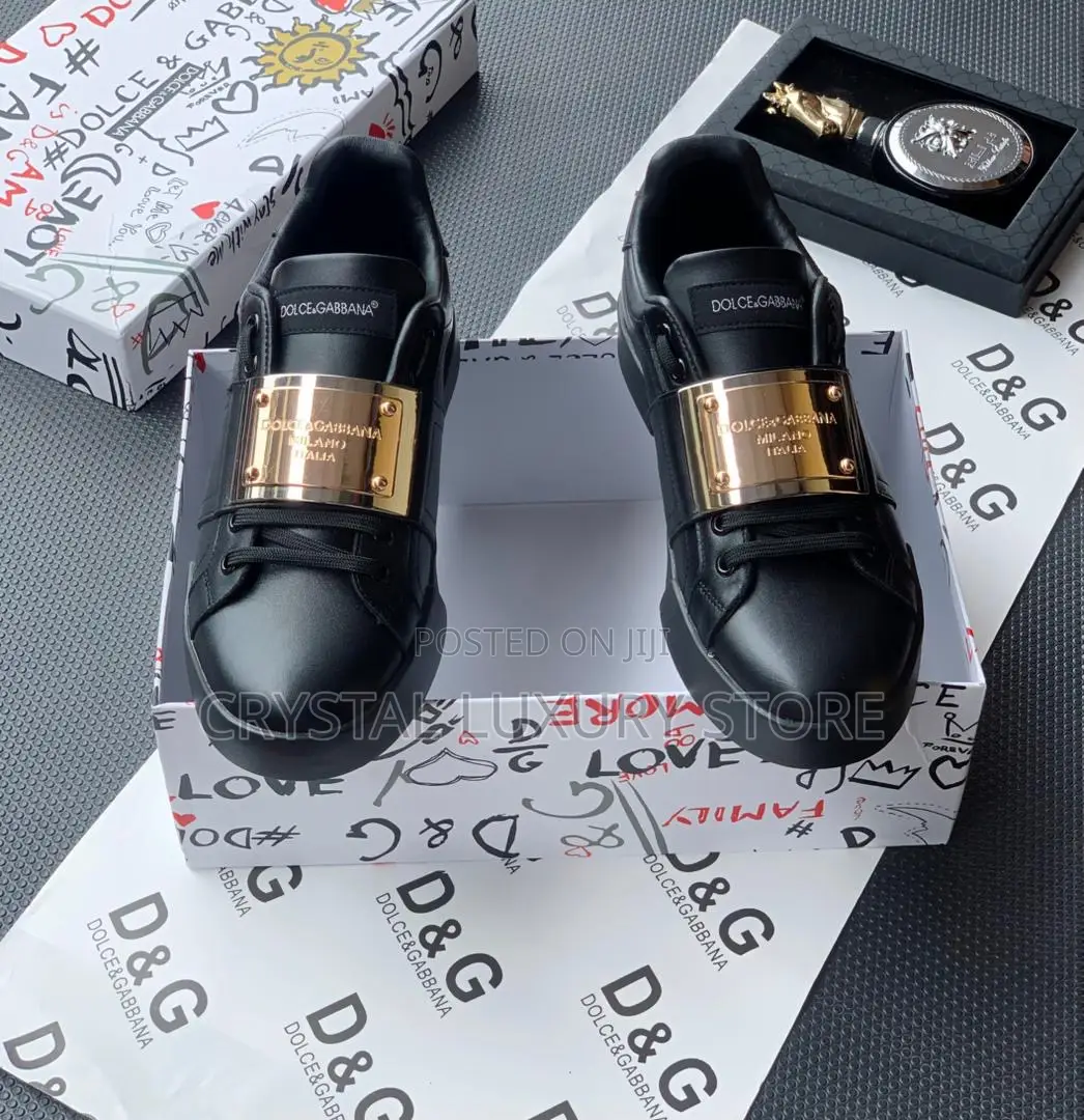 Dolce Gabbana Quality Luxury Men Shoe