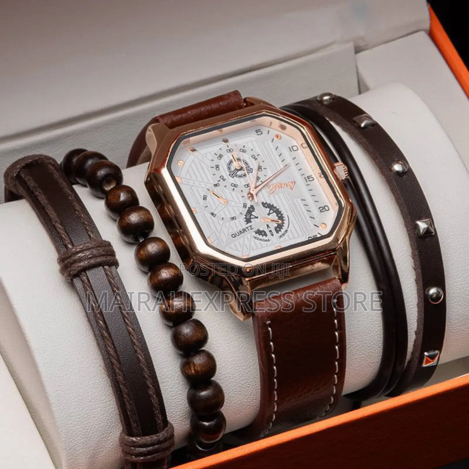 Leo Wrist Watch Gift Set