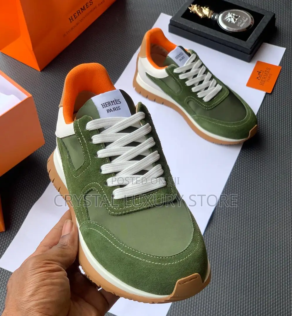 Hermes Quality Luxury Men Sneakers