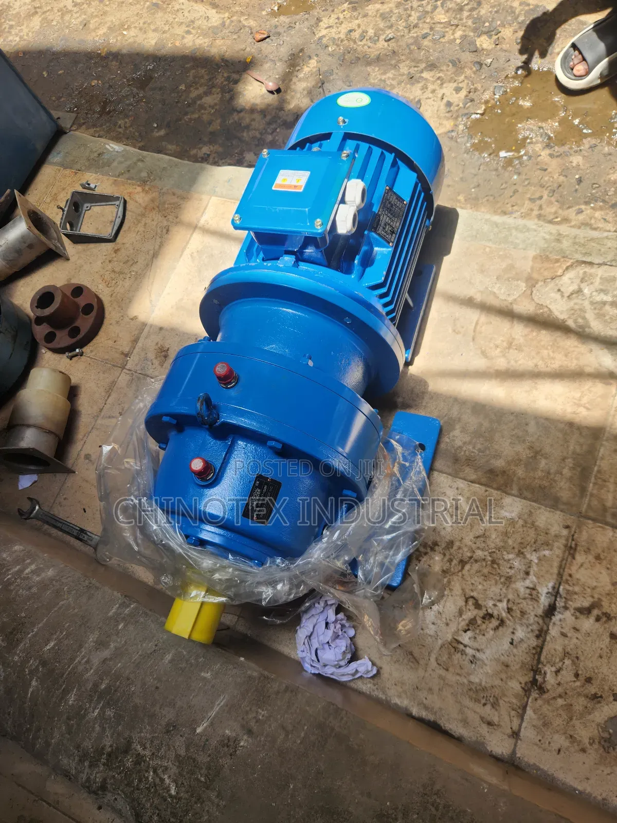 3phase Electric Gear Reducer Motor 10hp (7.5kw) 82 Per Minute