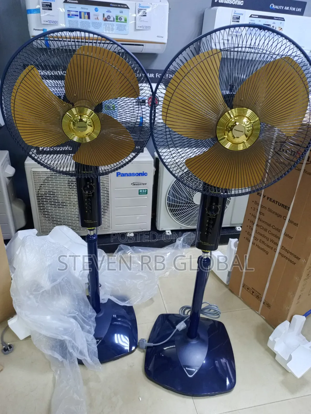 Panasonic 16-Inch Standing Fan With Timer | F-407x