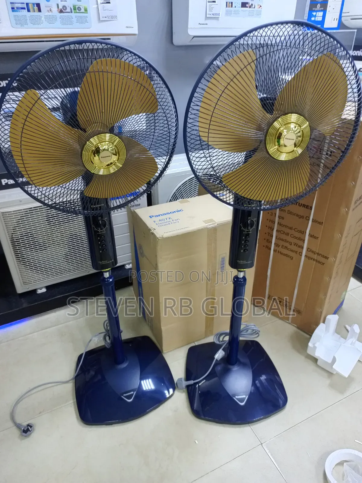 Panasonic 16-Inch Standing Fan With Timer | F-407x