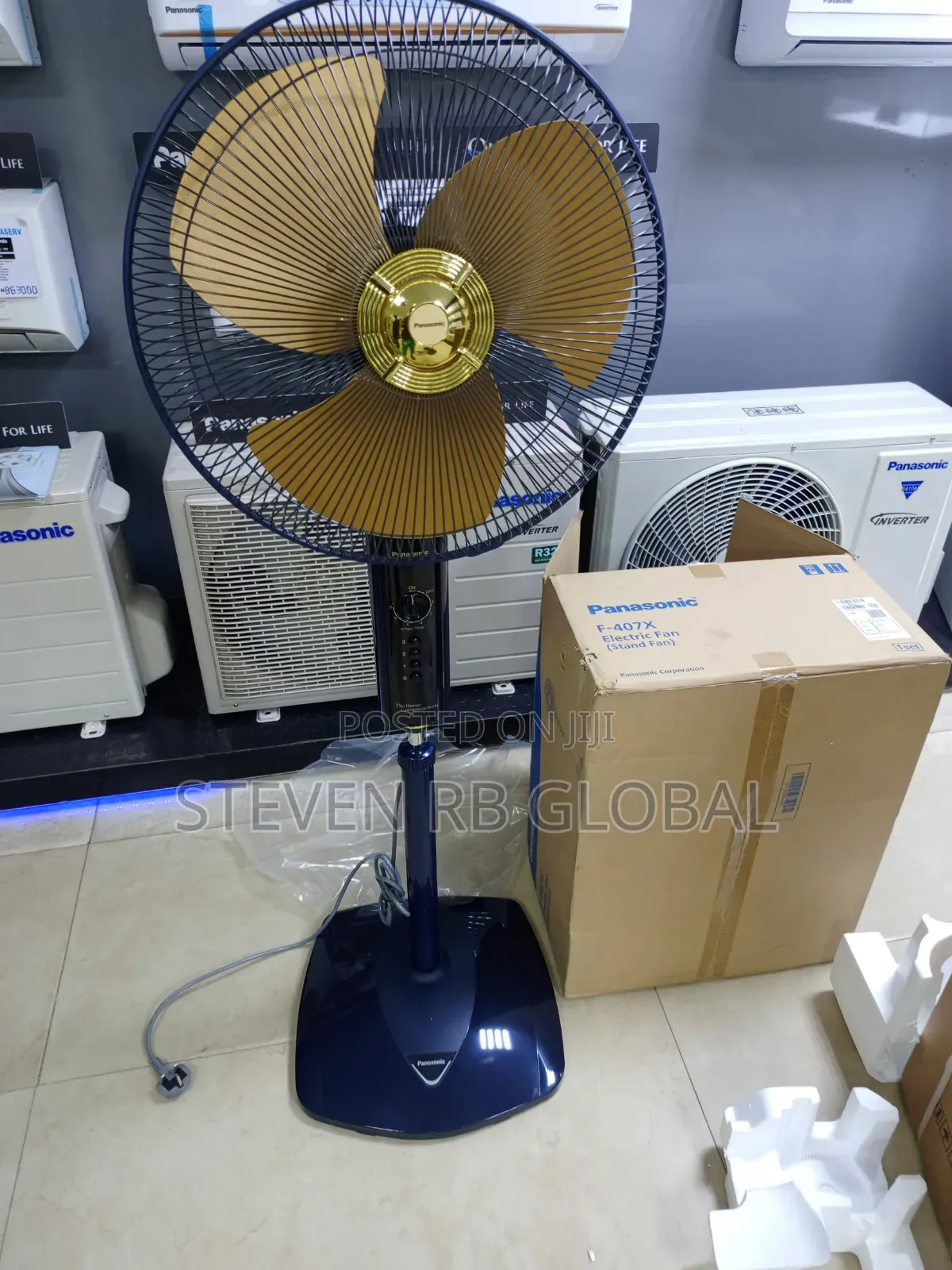 Panasonic 16-Inch Standing Fan With Timer | F-407x