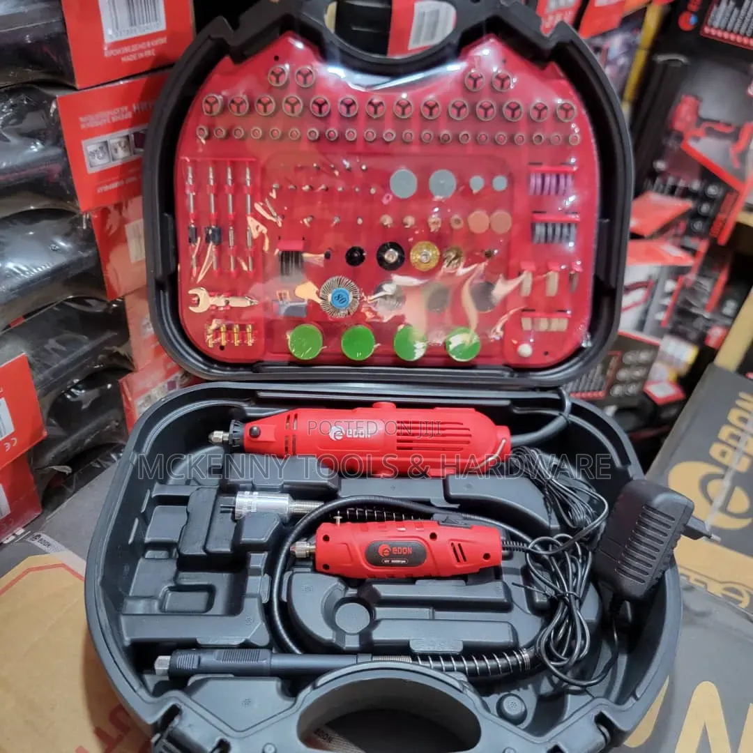 Edon 2-in-1 Miniature Rotary/Die Grinder Set