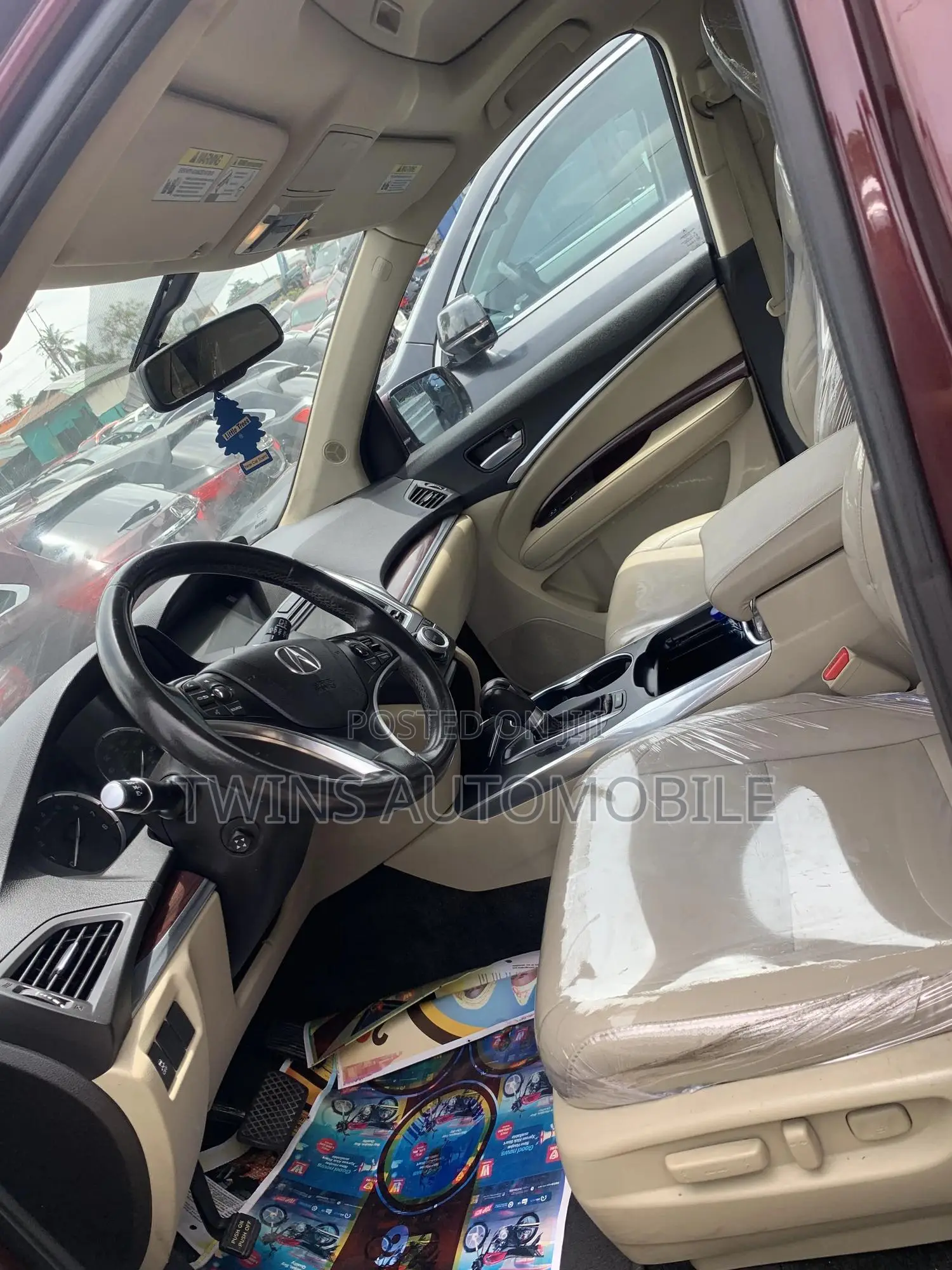 Acura MDX Technology Package 4dr SUV (3.5L 6cyl 6A) 2015 Burgundy