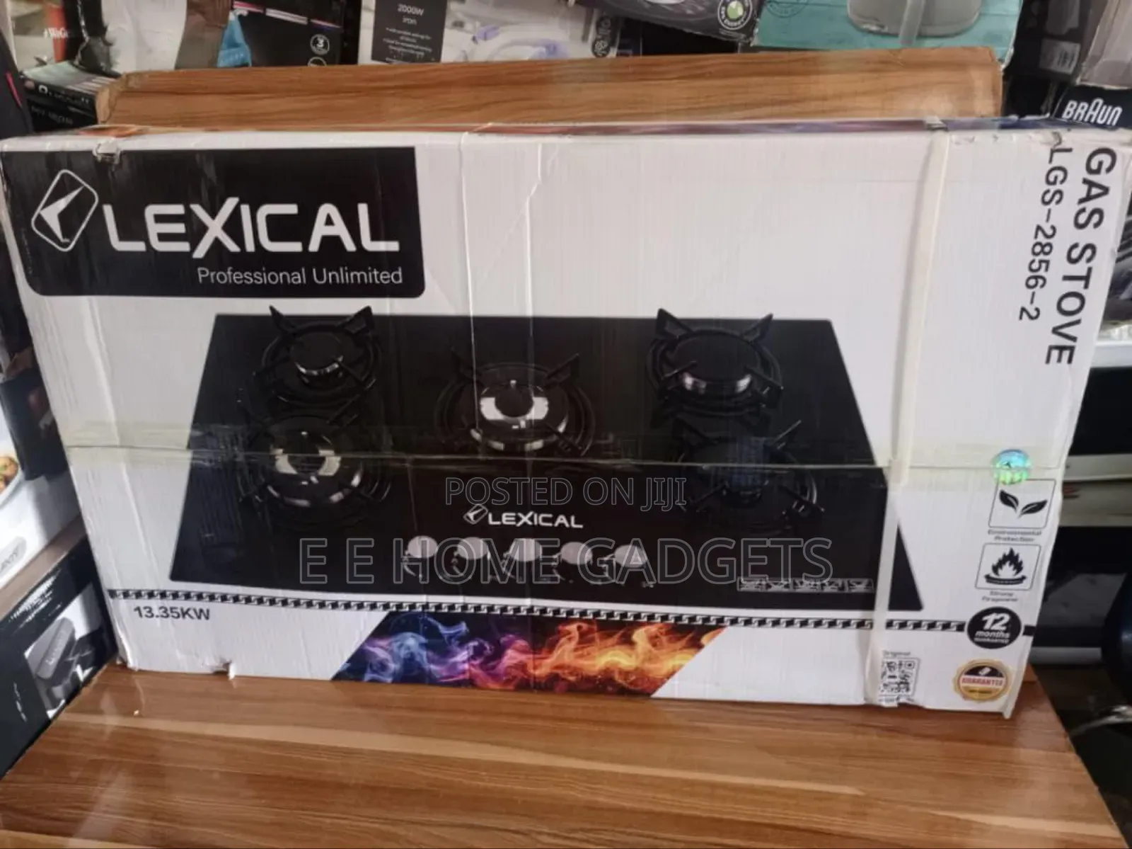 Lexical Gas Stove 5 Burners