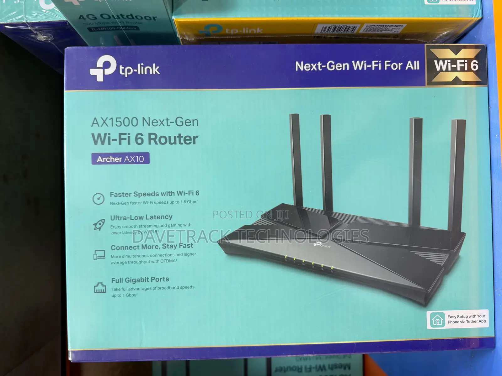 TP-Link Archer Ax12 Ax1500 Next-Gen Wifi 6 Router