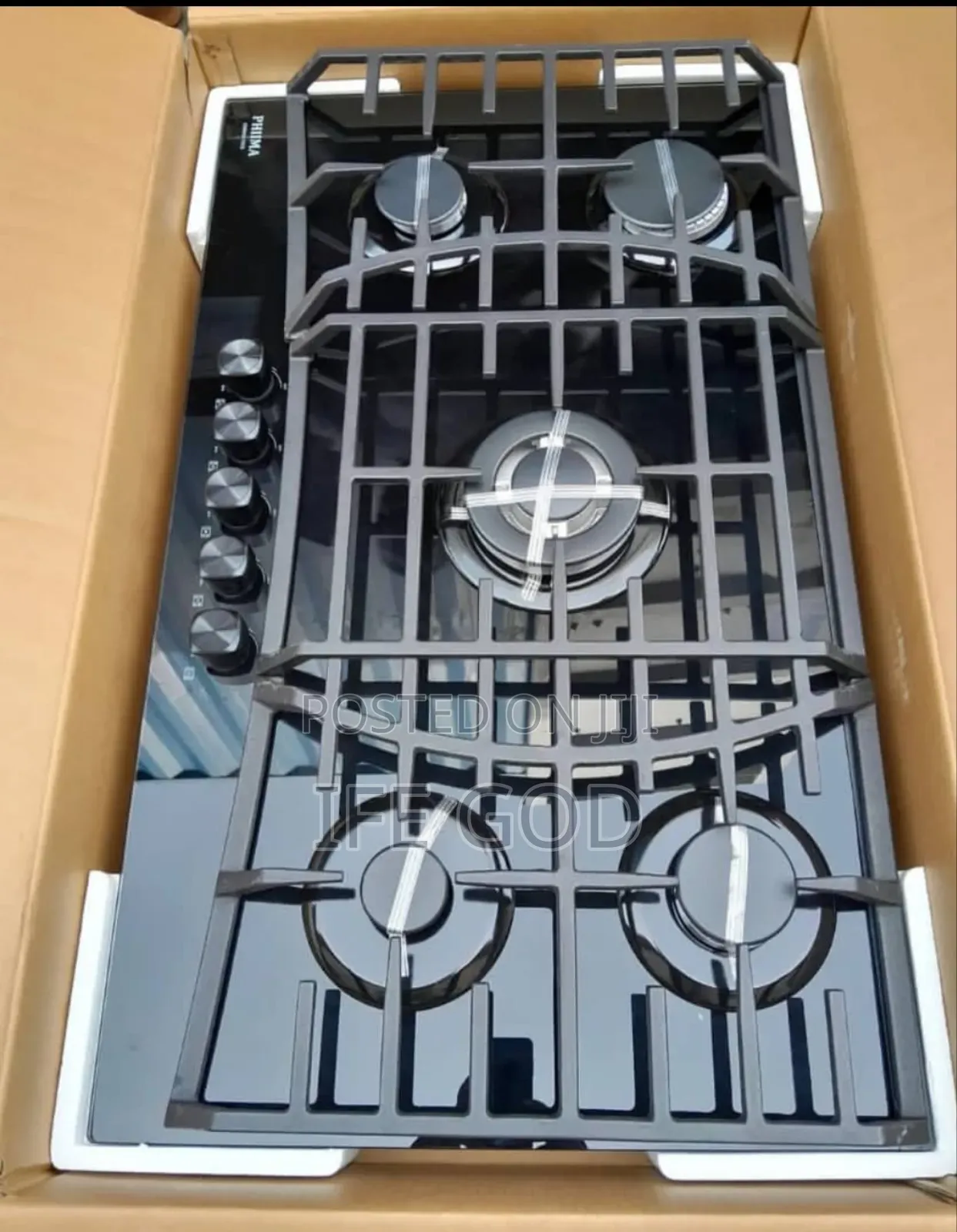 Original Quality Phiima Latest Design Built-in 5 Burners Gas Cooker