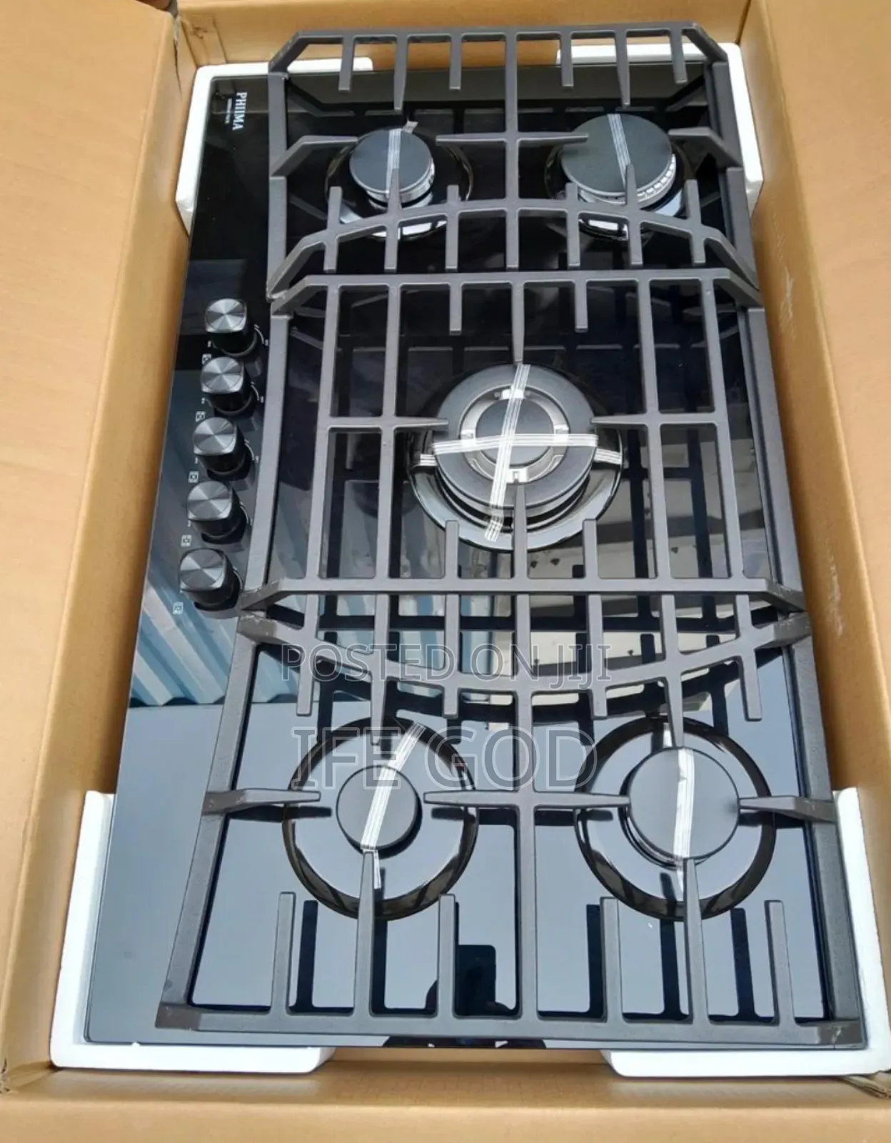 Original Quality Phiima Latest Design Built-in 5 Burners Gas Cooker