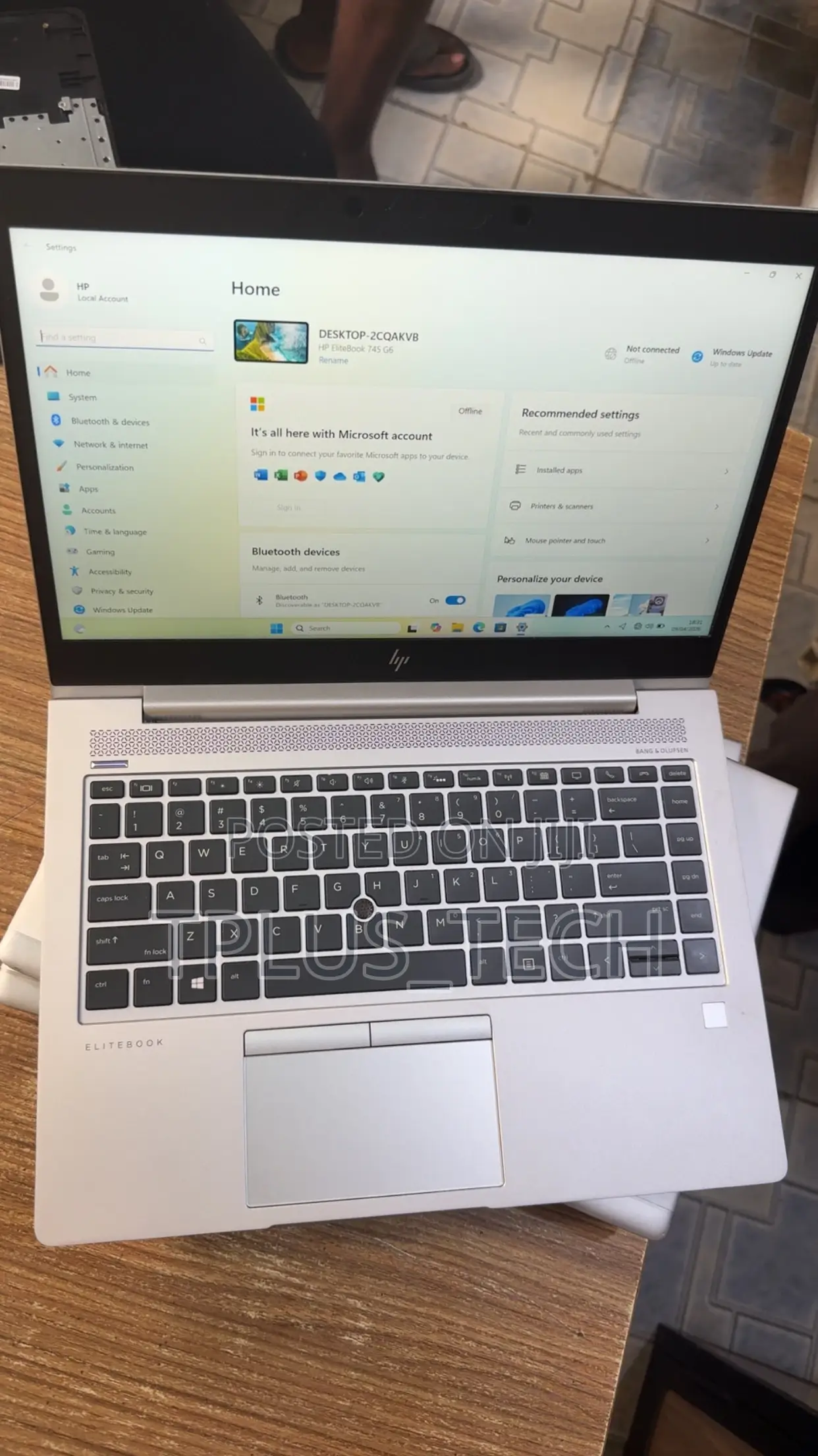 Laptop HP EliteBook 745 G6 8GB AMD Ryzen 5 SSD 256GB