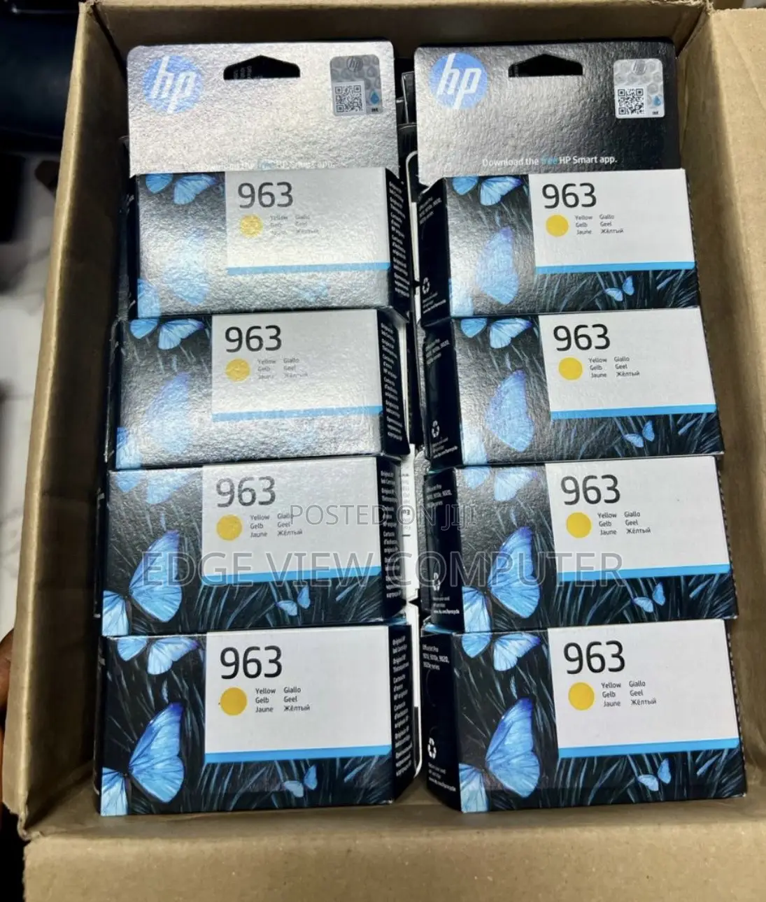 HP 963 Yellow Original Ink Cartridge (3ja25ae)