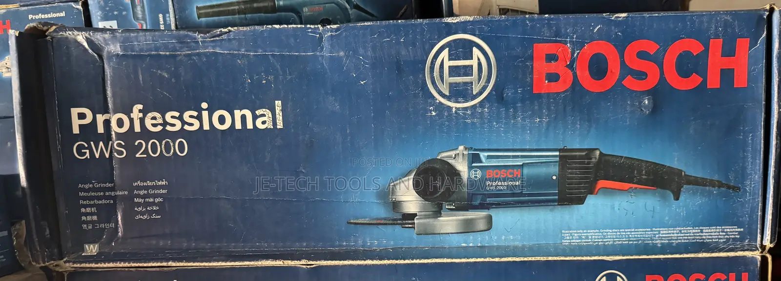 Bosch GWS 2000 Professional Angle Grinder.