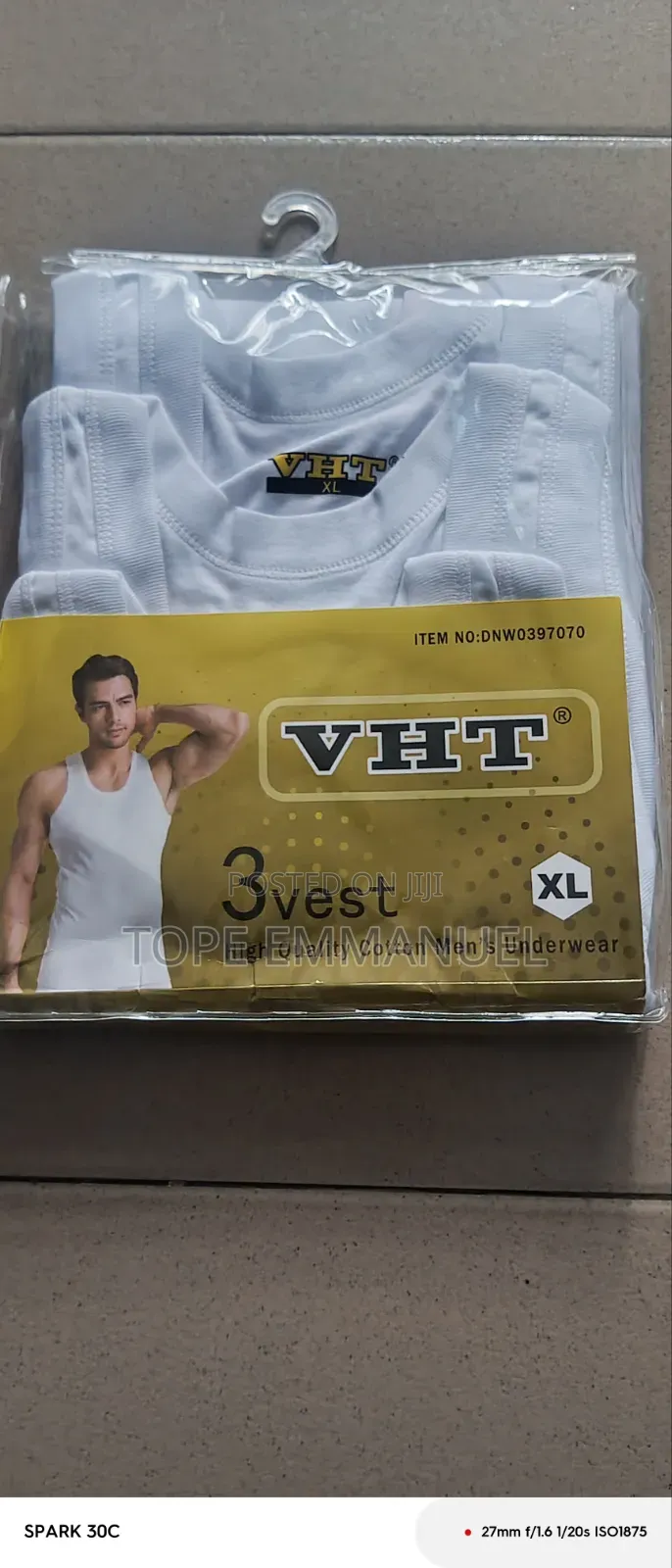 Quality Men Singlet 3 in 1