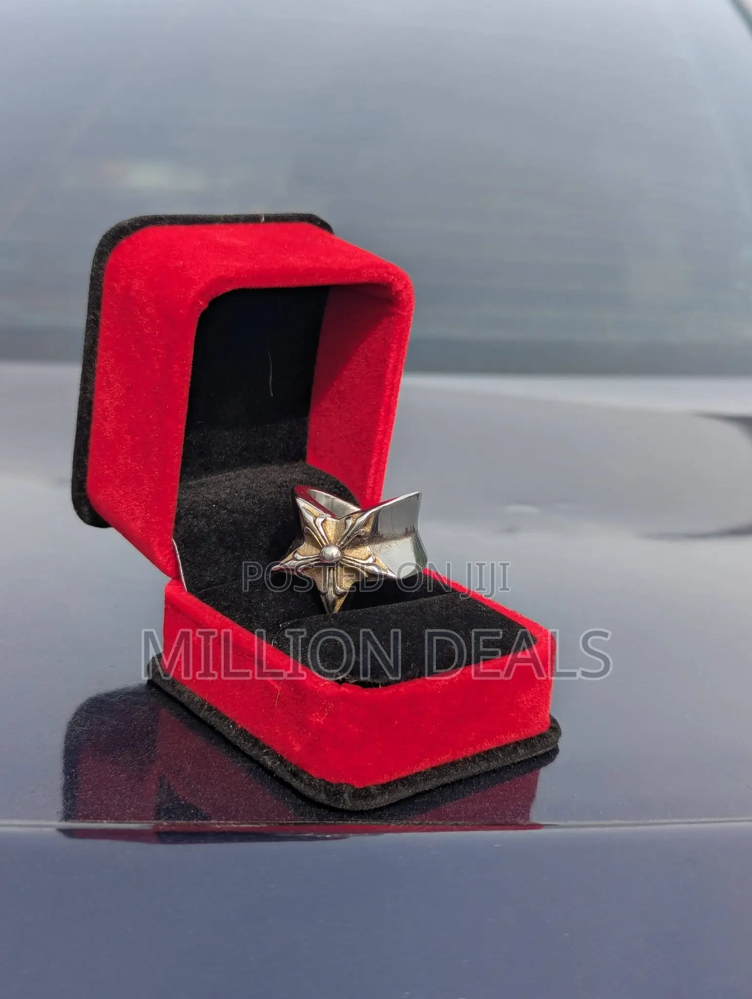 Star Steel Inspires Men's Ring 8
