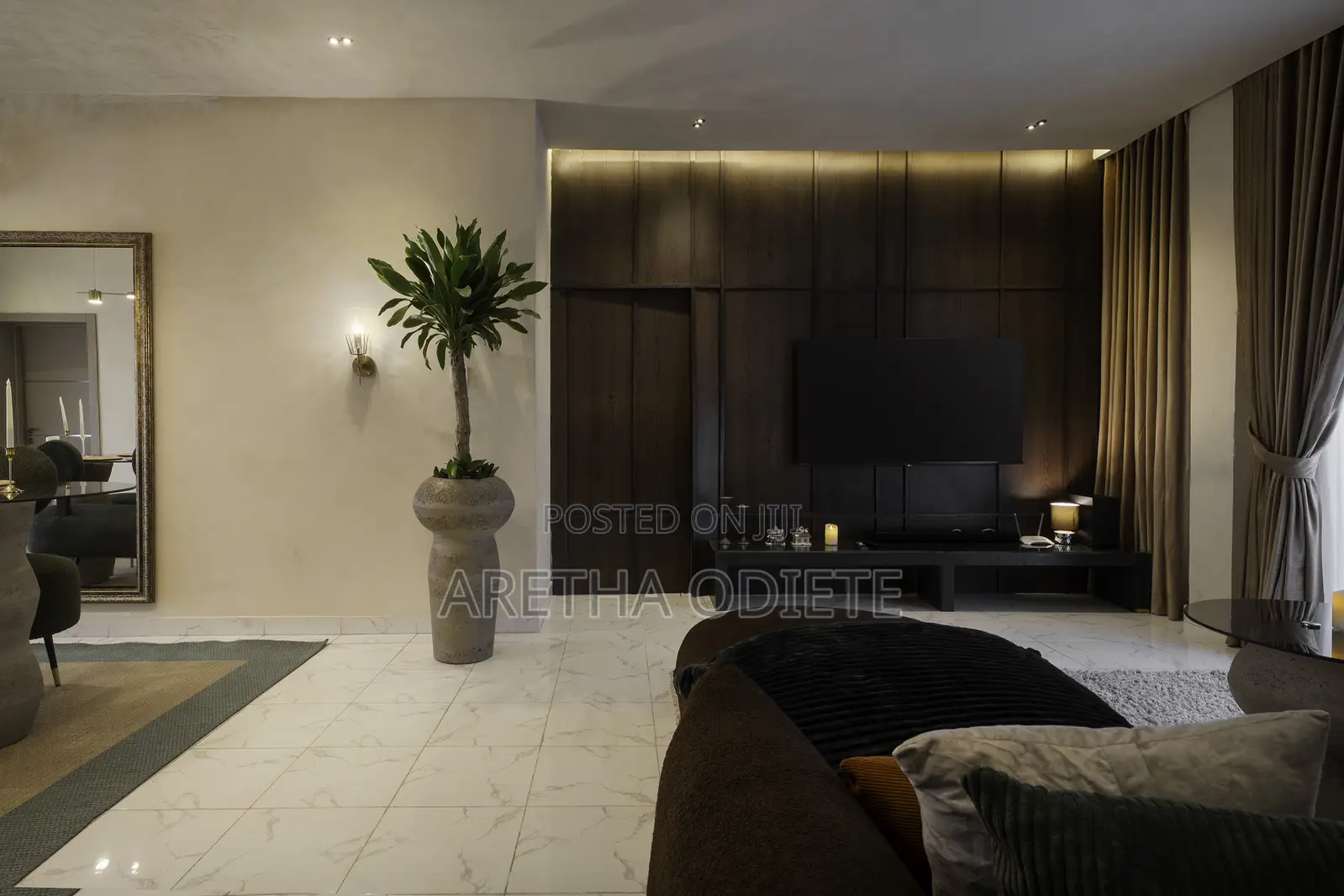 Furnished 3bdrm Penthouse in Sequoia Residence, Lekki Phase 1 for rent