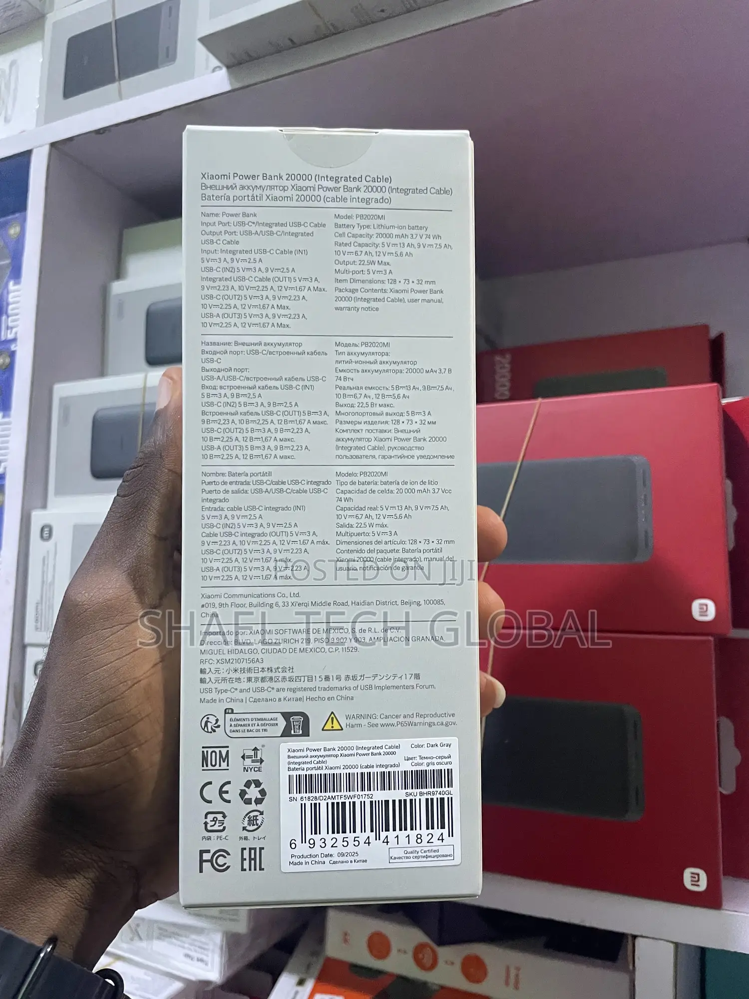 Redmi 20,000mah Powerbank