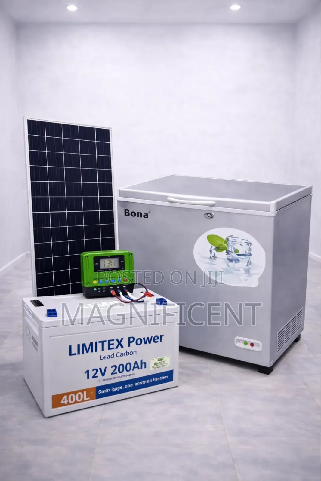 Bona 168l Solar Freezer – Ac/Dc | Full Solar Kit Included