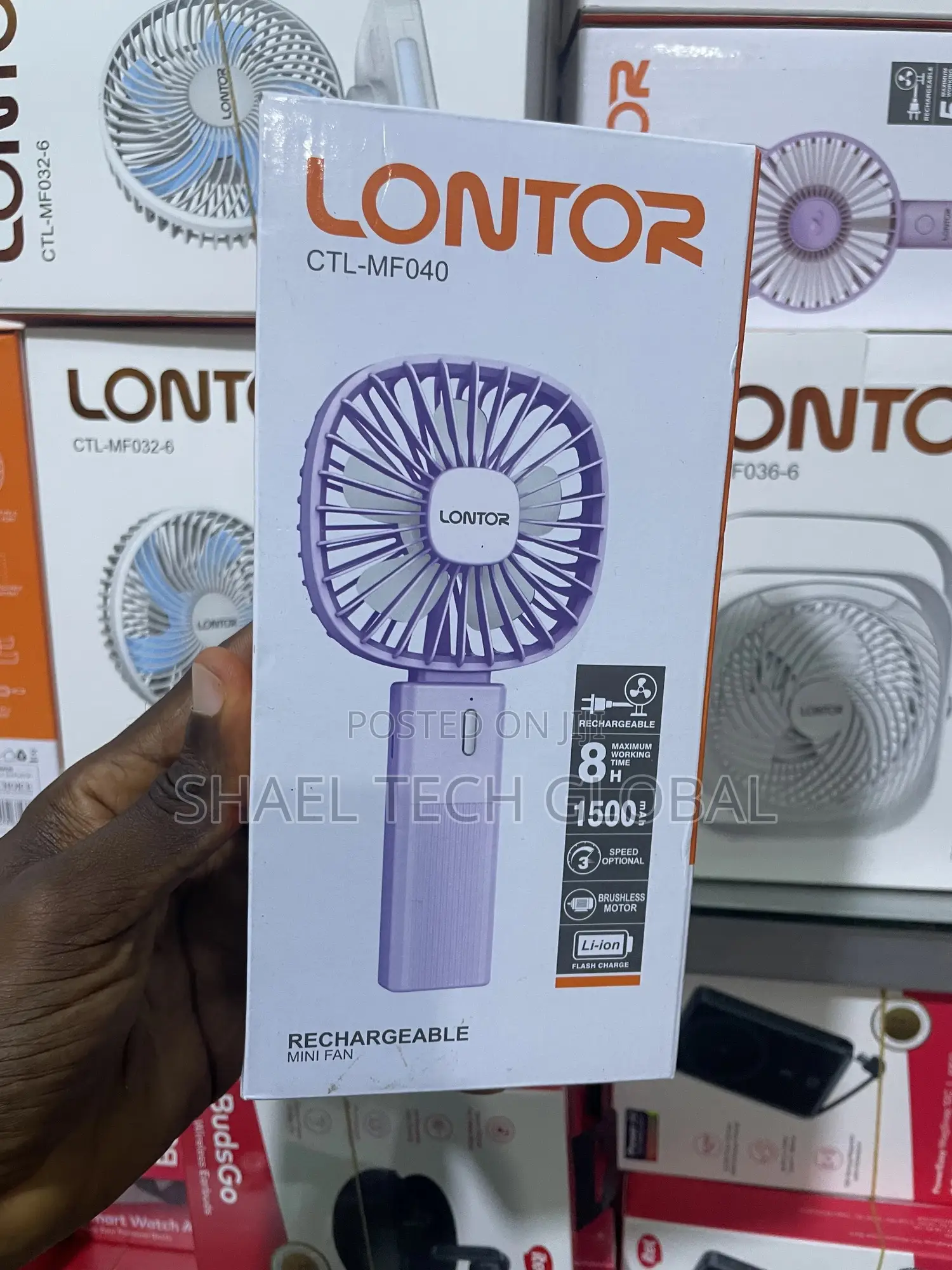 Lontor Handheld Fan