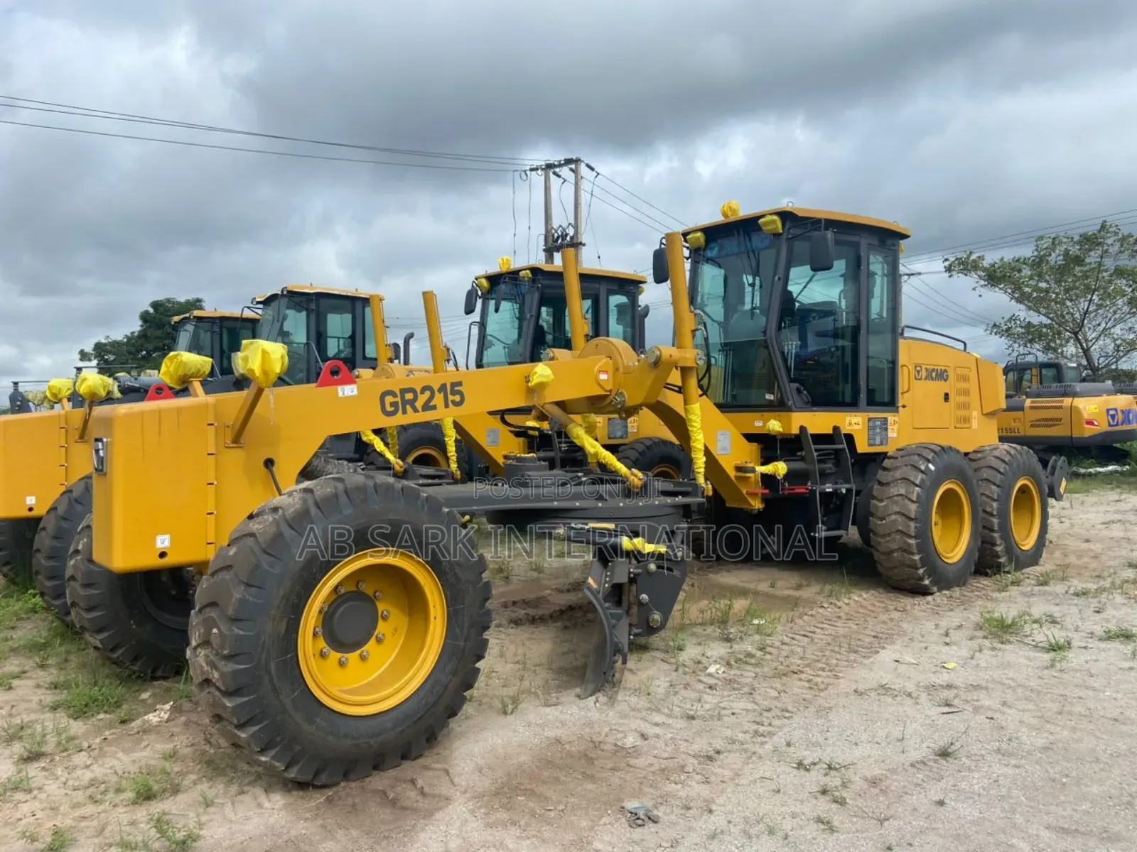 XCMG Gr215 Grader With the Rippers System