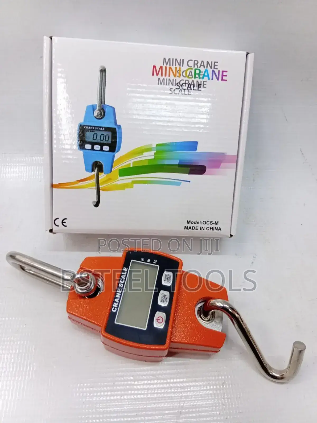 Mini Crane Scale 300kg – Digital Hanging Weighing Scale (Heavy Duty