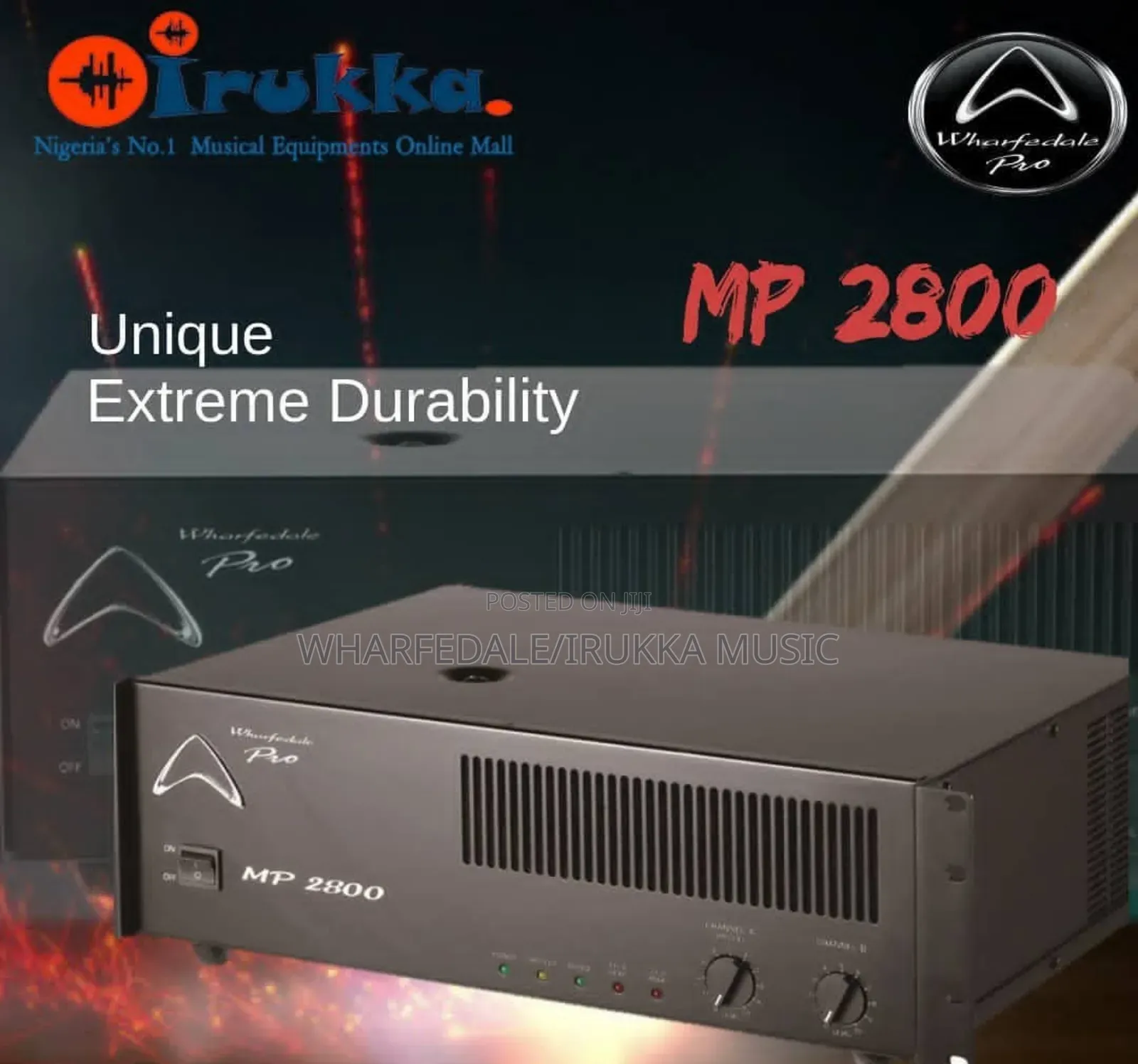 Original Wharfedale Mp 2800 Amplifier-