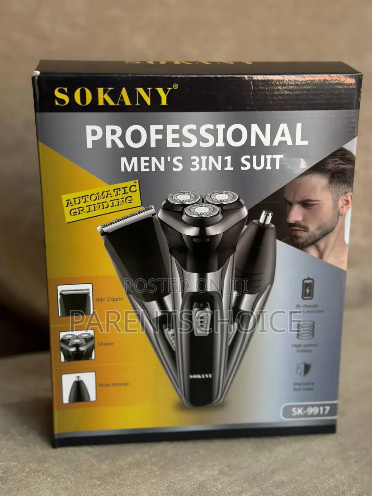 3 in 1 Sokany Hair Clipper