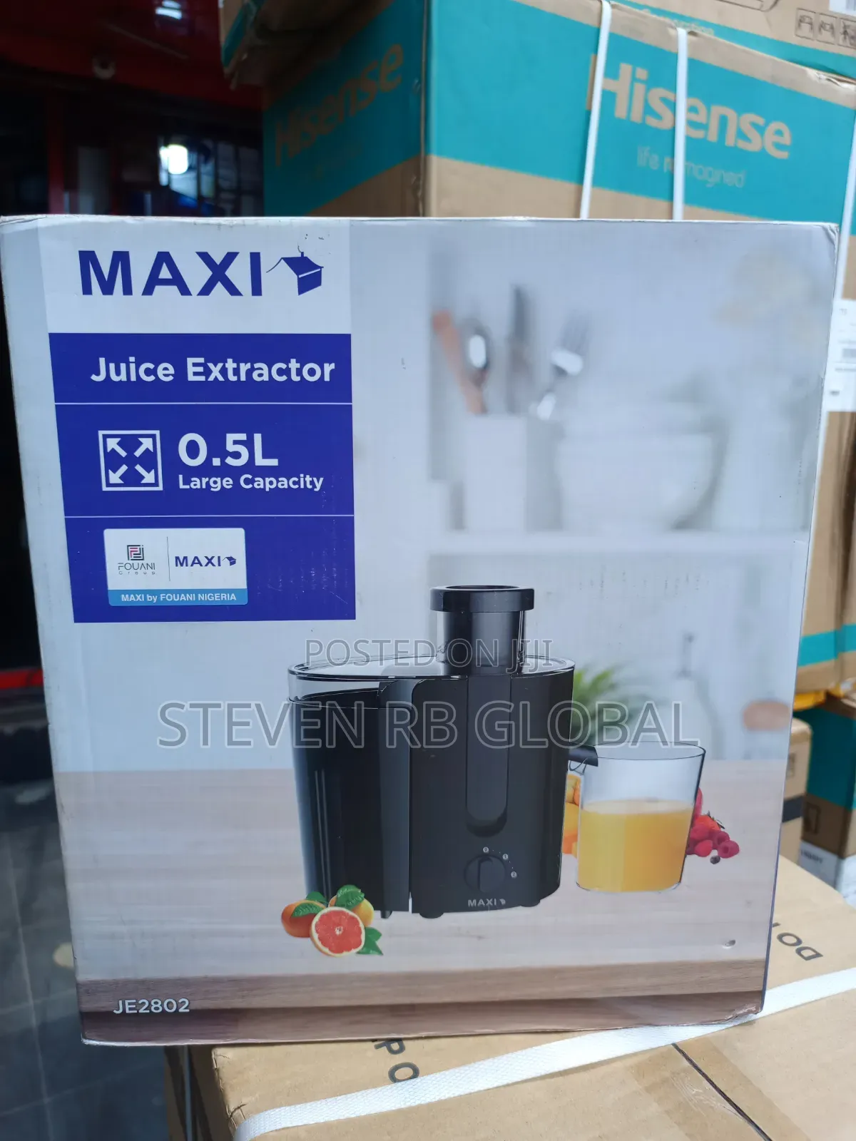 Maxi 0.5l Juice Extractor | Je2802