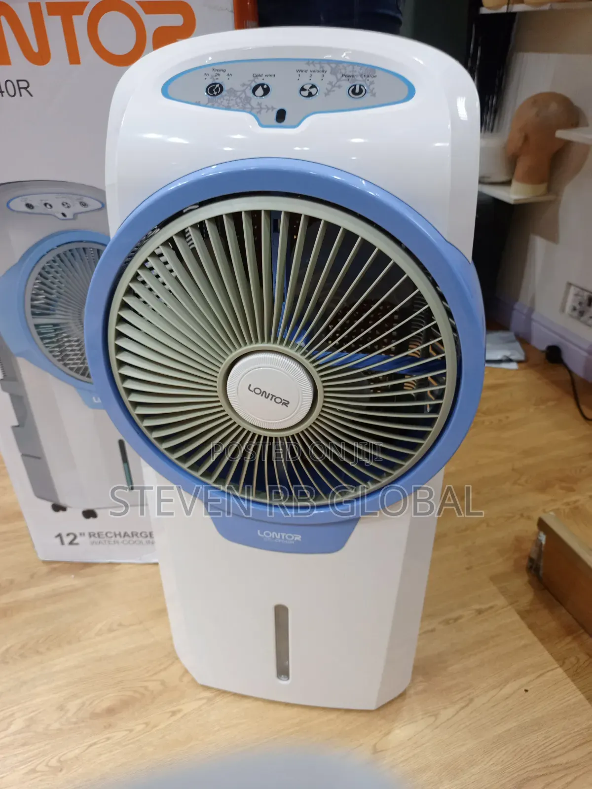 Lontor 12-Inch Rechargeable Air Cooler | CTL-Cf040r