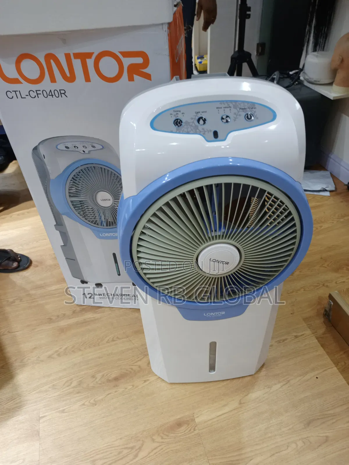 Lontor 12-Inch Rechargeable Air Cooler | CTL-Cf040r