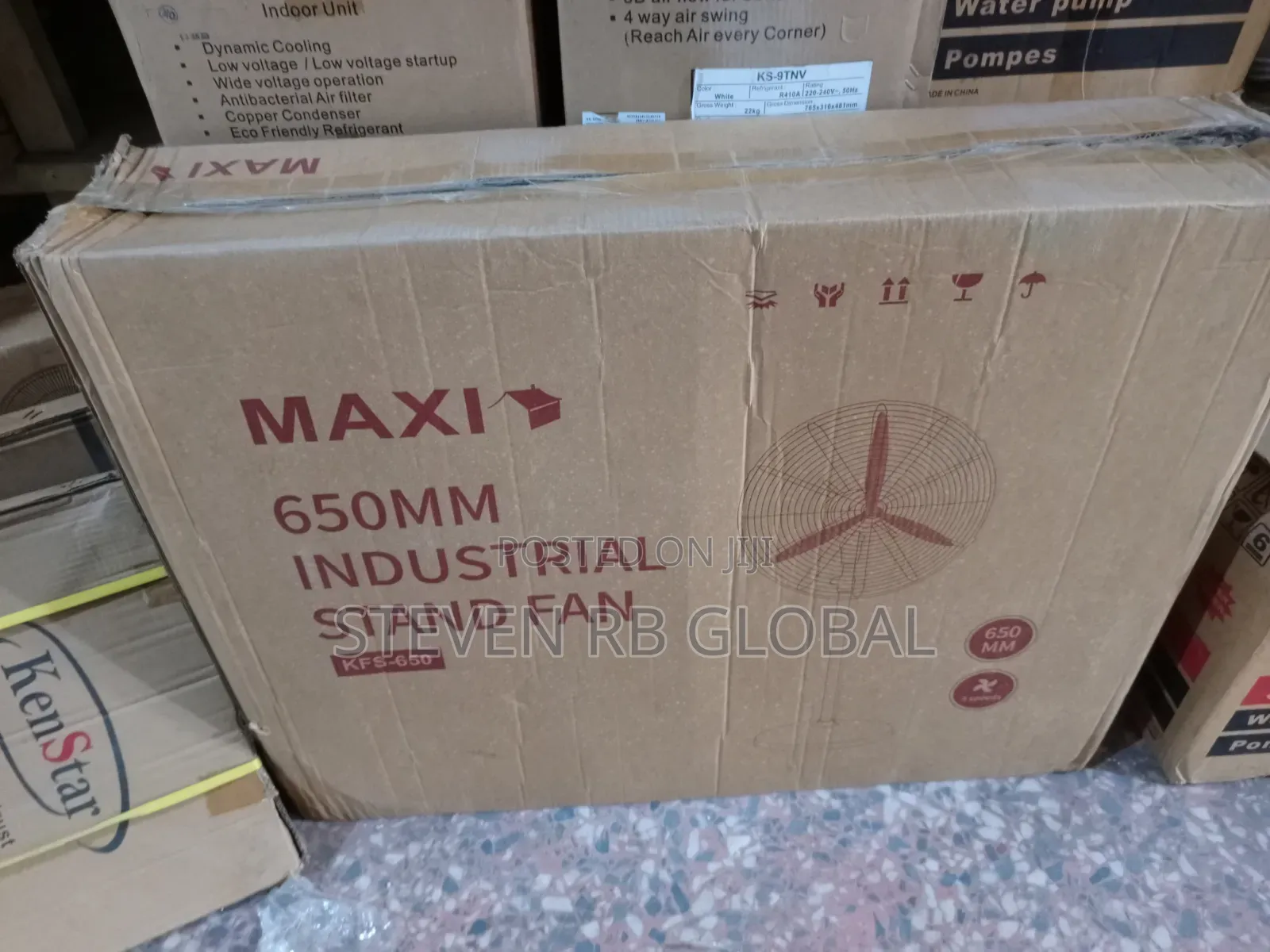 Maxi 26" 30" Standing Industrial Fans (Heavy Duty Cooling Solutions)