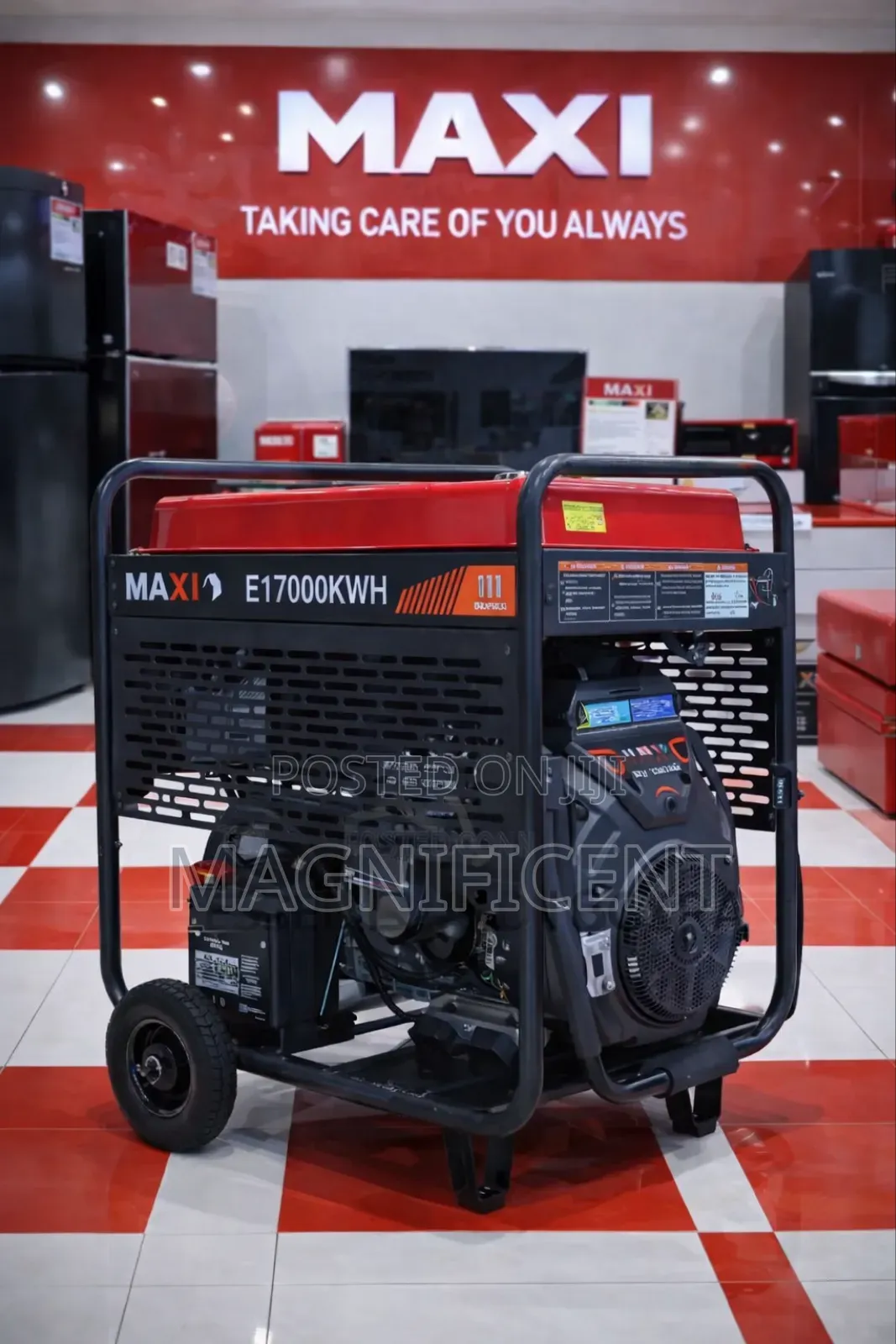 Maxi E17000kwh 20-21kva 3-Phase Petrol Gen Heavy Duty Industrial Power