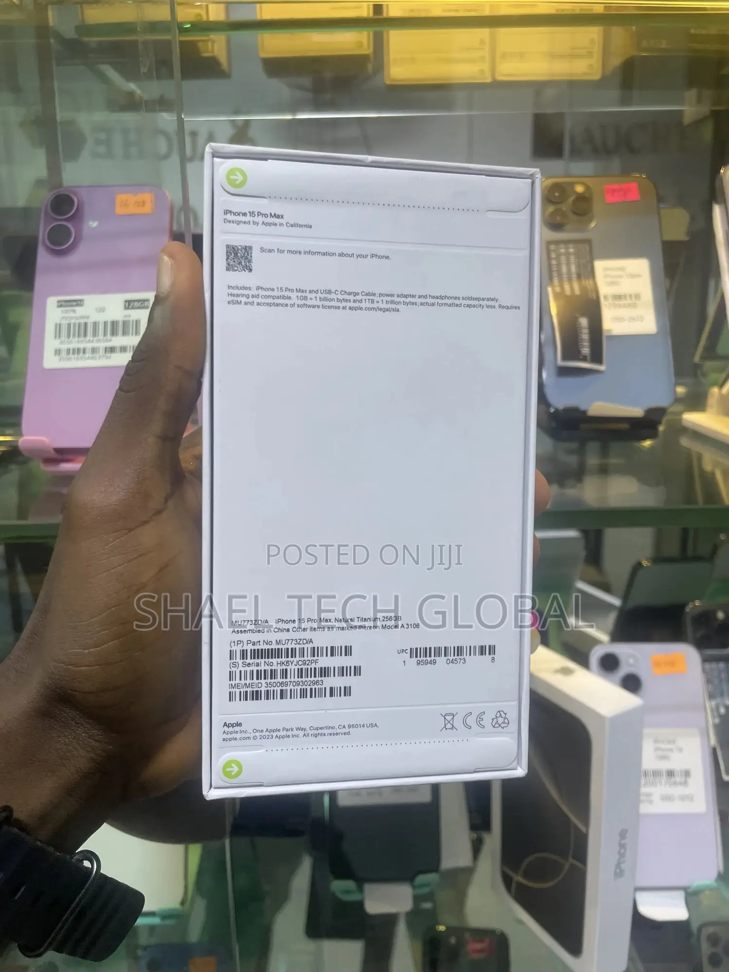 New Apple iPhone 15 Pro Max 256 GB