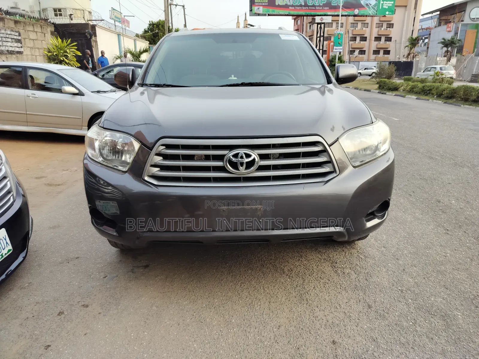 Toyota Highlander 4x4 2009 Gray