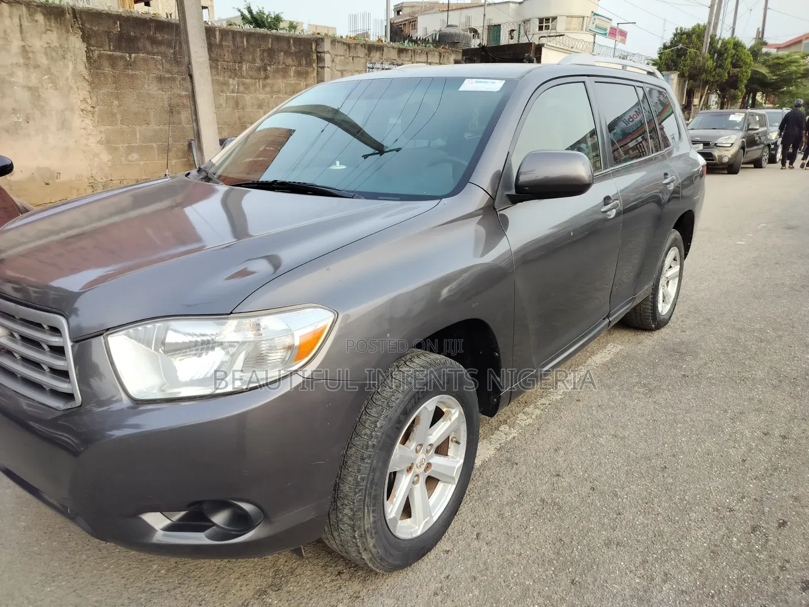 Toyota Highlander 4x4 2009 Gray