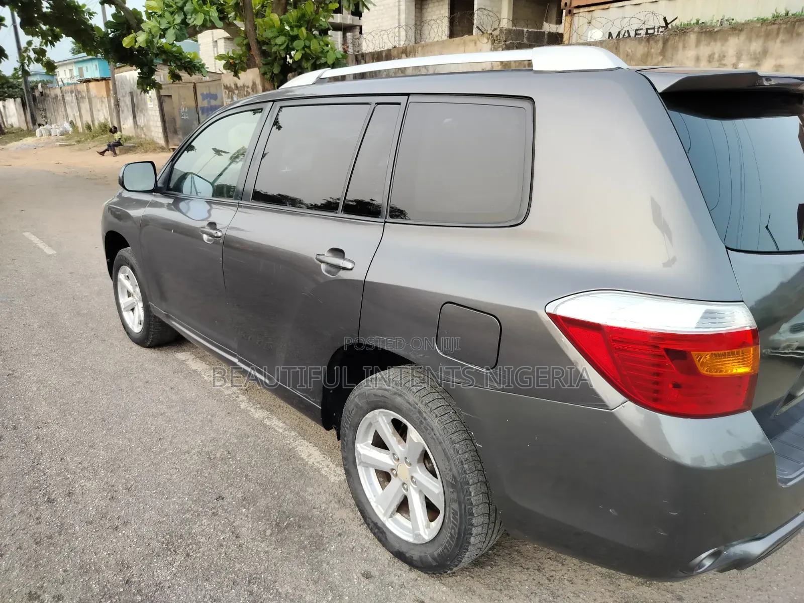Toyota Highlander 4x4 2009 Gray