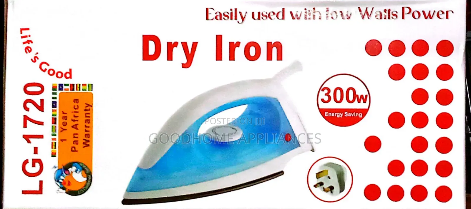 Lg Inverter Dry Iron 300w