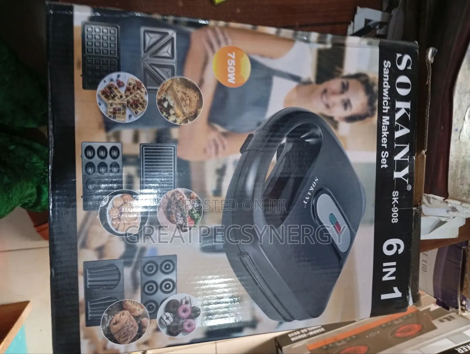 Sokany 6 In 1 Sandwich Maker