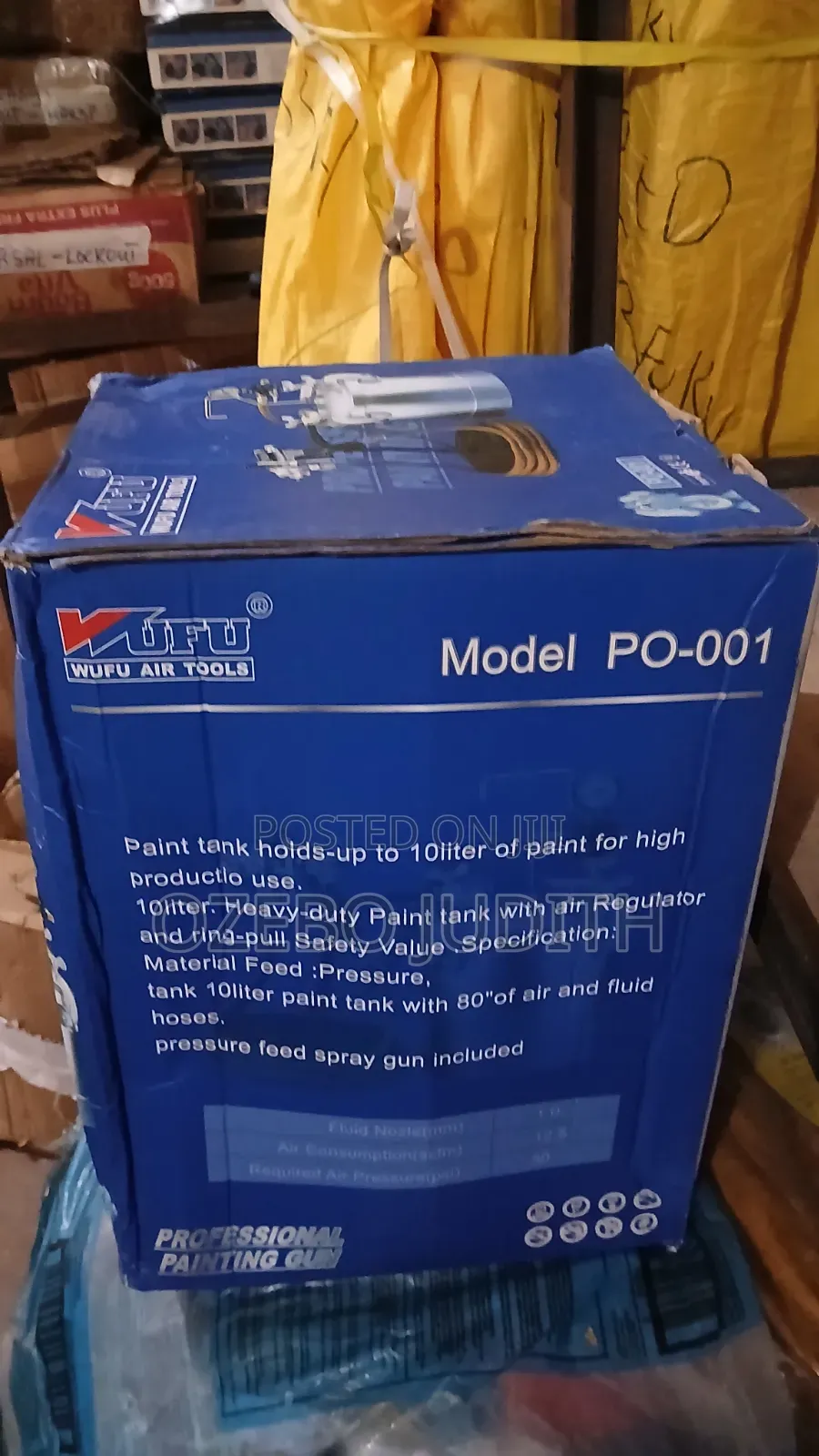 Paint Air Spray Gun 20ltrs Wufu