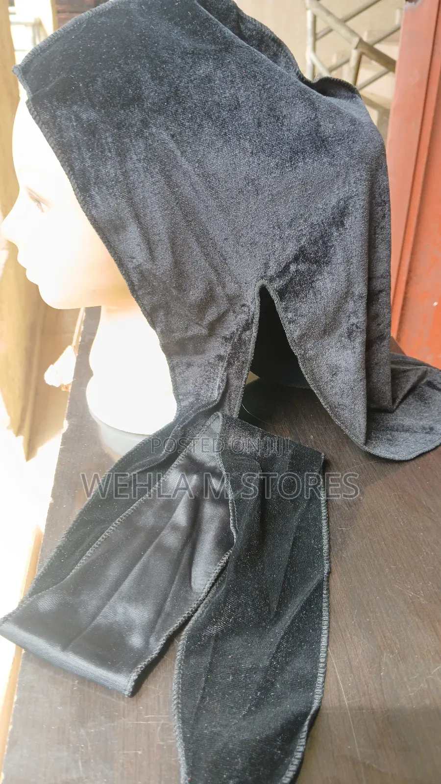 Velvet Durag With Long Tail and 2 Faces