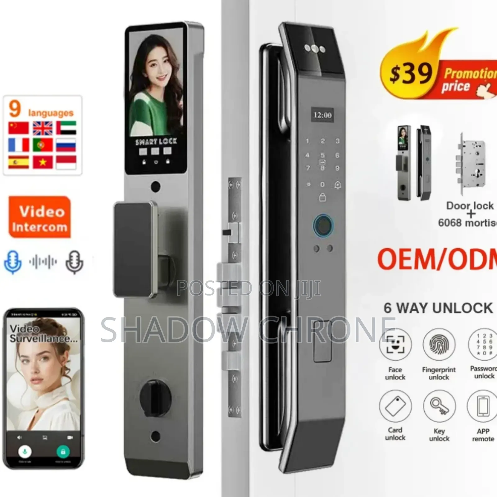 Smart Fingerprint Door Lock  | Secure Your Home in Style