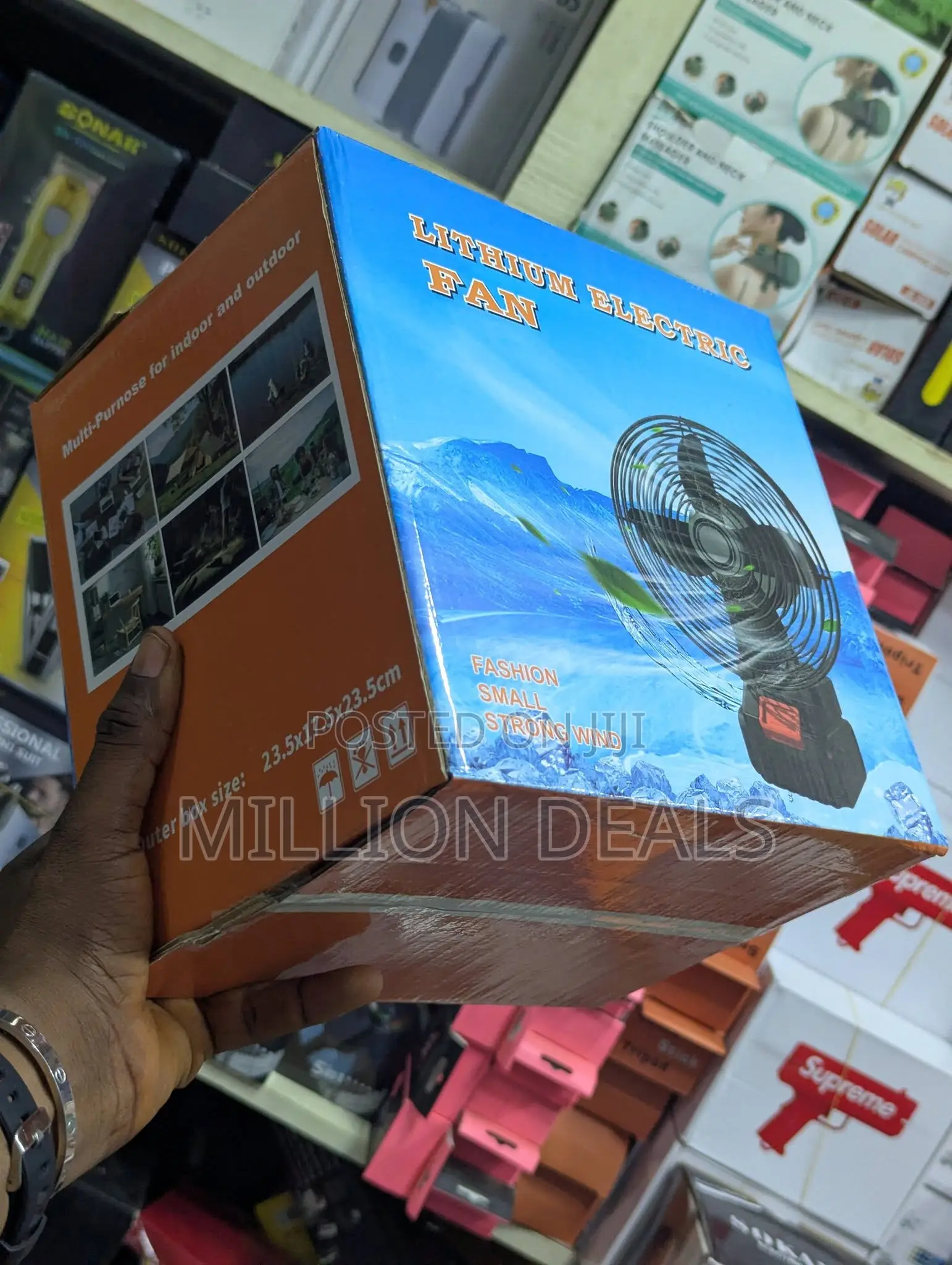 Cute Portable Electric Lithium Fan