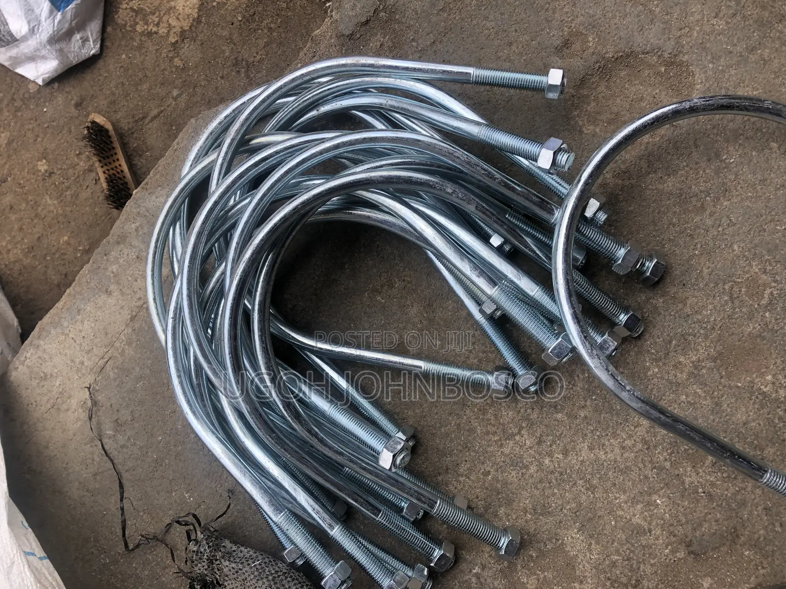 8” X 16mm U-Bolt (Available in All Sizes)