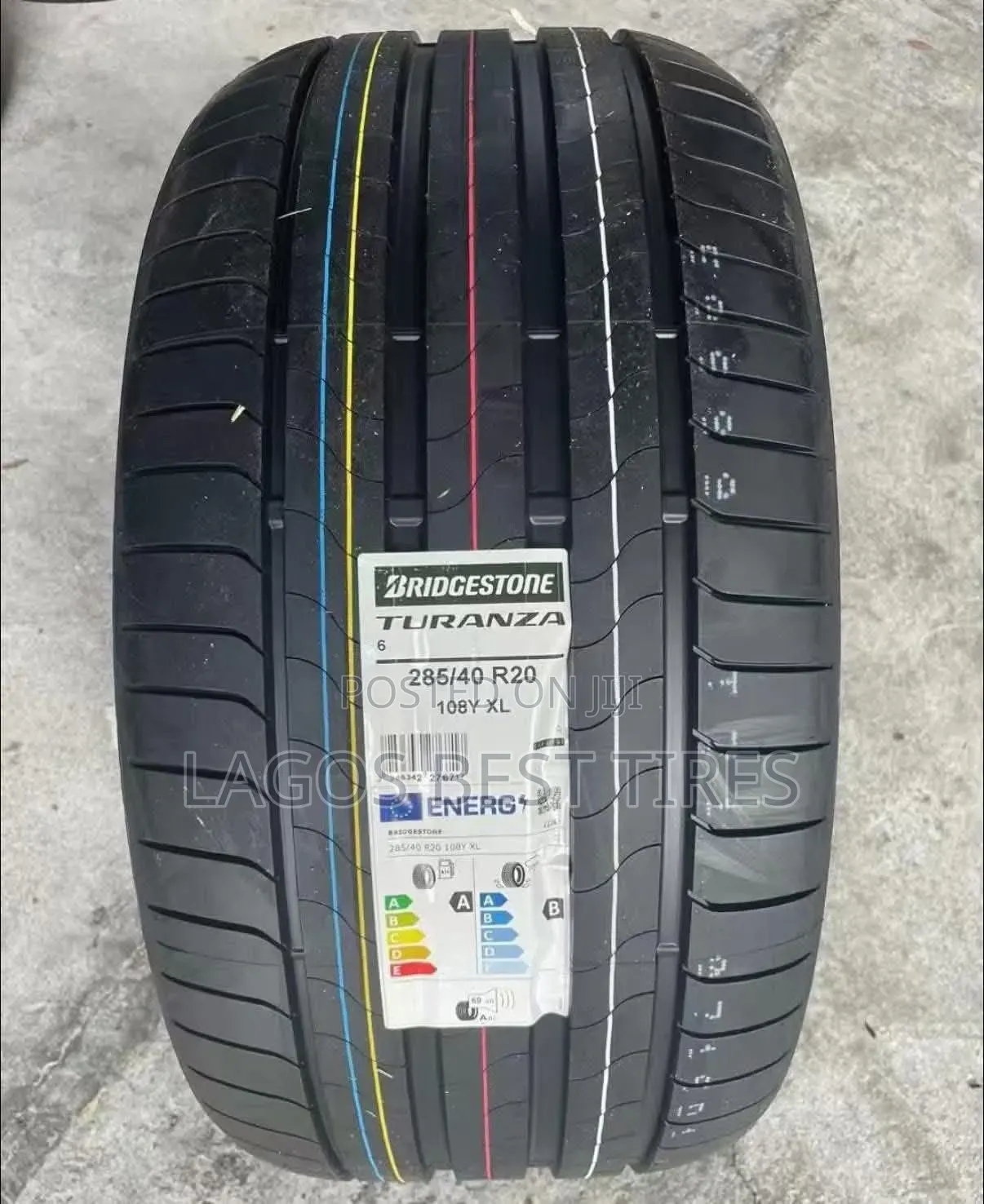 New Bridgestone Turanza 6 - 285/40r20 108y Xl | Double-a Rated!