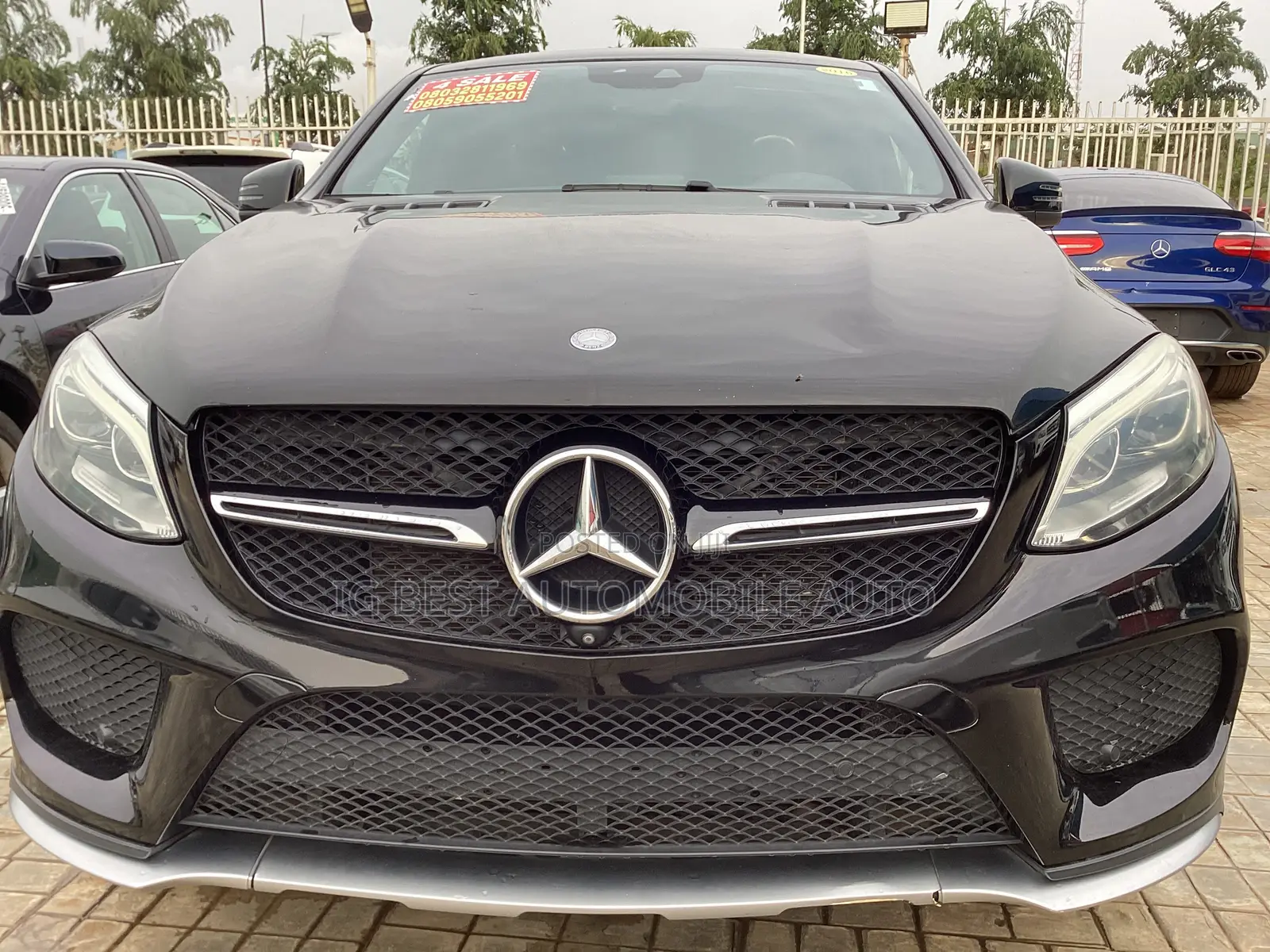 Mercedes-Benz GLE-Class AMG GLE 43 4MATIC 2016 Black